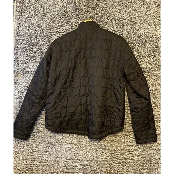 Jockey Convertible Fleece Lined Quilted Jacket Black Size M Soft and Cozy - Picture 7 of 14